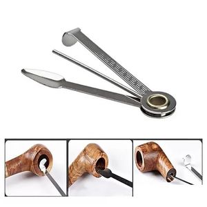 Otros accesorios para fumar Limpiador de pipas 3 en 1 Herramienta de limpieza portátil Pick Metal Spoon Reamers Tamper Cigar Cutter Hookahs Shisha Kni DHBYV