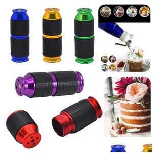 Autres accessoires de fumeur Portable Crème fouettée Cracker Distributeur Whipper Mini Poignée en caoutchouc Safe Gas Cuisine Dessert Outils Fumer aussi Dhvg9