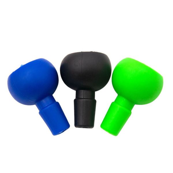 Autres accessoires pour fumeurs Bol en silicone 19mm Homme Femme Bols en verre incassables Capteur de cendres pour conduites d'eau dab rig brûleur à mazout