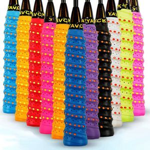 Andere sportartikelen 10 PCS Antislip Sweatband Badminton Grip Tennis Overgrip Sport Tape wikkelingen voor voor visstaaf Squash Padel Racket 230307