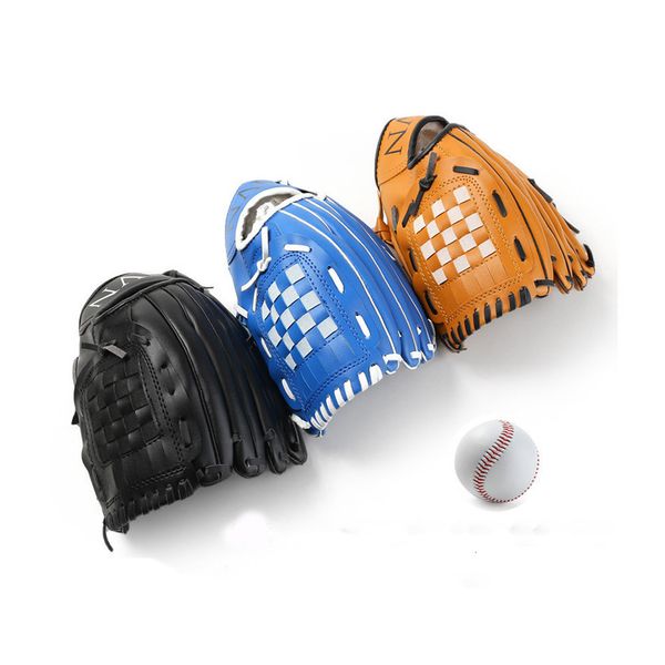 Otros artículos deportivos 1PC Deportes al aire libre Mano izquierda Guantes de béisbol Equipo de práctica de softbol Tamaño 9.5/ 10.5/11.5/12.5 Para entrenamiento de niños / adultos 230703