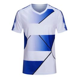 Autres articles de sport 2024 Style Soccer Jerseys pour hommes Quickdry manches courtes Sports d'été T-shirts Imprimer Team Club Football Uniformes 231206