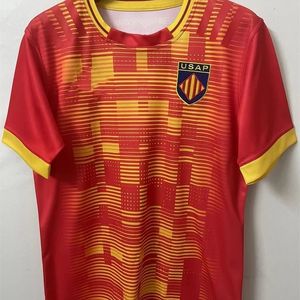 Autres articles de sport 22 Perpignan domicile maillot de rugby taille S M L XL XXL 3XL 4XL 5XL 230822