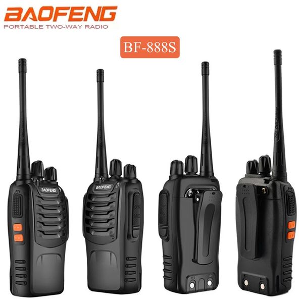 Autres articles de sport 421 pièces Baofeng 888S talkie-walkie BF888S 5W Ham ensemble de radio bidirectionnelle UHF 400470MHz 16CH émetteur-récepteur de talkie-walkie chargeur USB 231110