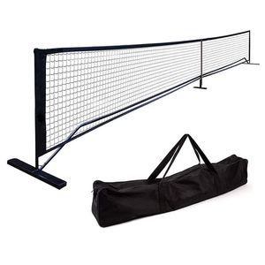 Autres articles de sport 670x90cm Cadre de pickleball portable avec filet Système de filet de jeu de balle de cornichon professionnel avec sac de transport Support en métal Filets de tennis 230625