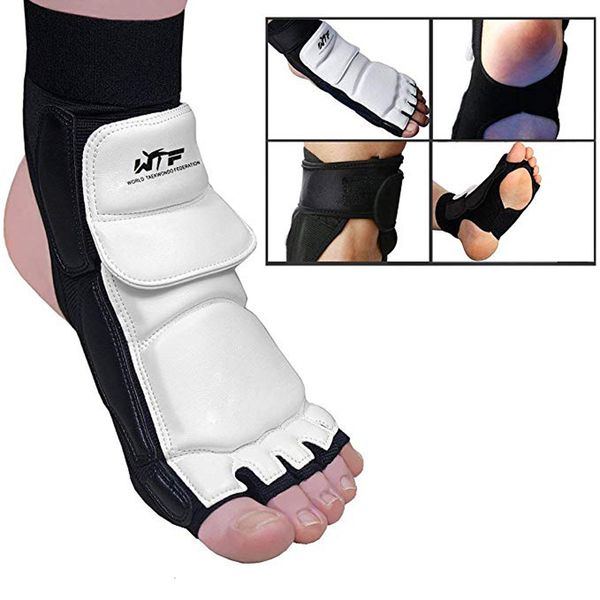 Otros artículos deportivos Niño adulto Proteger calcetines Taekwondo Protector de pie Tobillo Soporte Lucha Guantes de pie Guardia Kickboxing Bota WTF Aprobado Proteger 230912