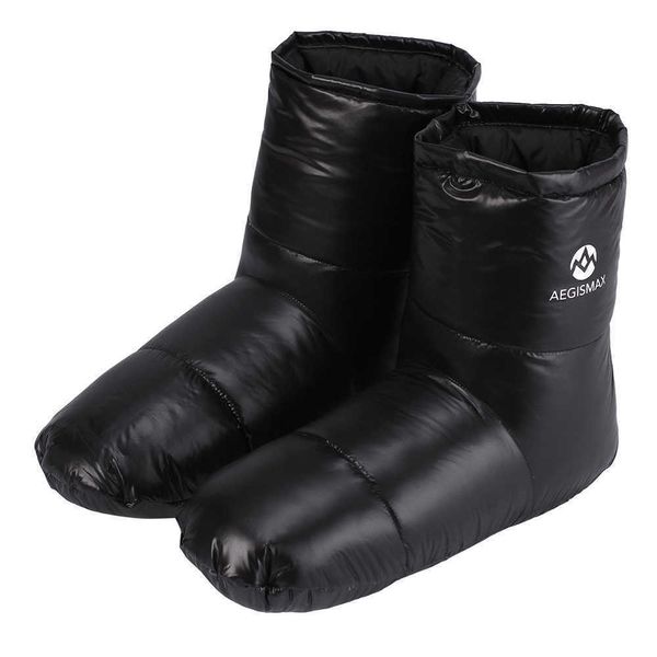 Otros artículos deportivos AEGISMAX Duck Down Botines Zapatillas Calcetines suaves Saco de dormir Accesorios para acampar al aire libre Interior Mantener el pie caliente Tamaño de EE. UU. 7-9 T221107