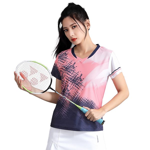 Otros artículos deportivos Camiseta de entrenamiento de bádminton Gimnasio Transpirable Ultral Light Tenis de mesa Manga corta Golf Ropa deportiva Ping Pong Jerseys Ropa 230612