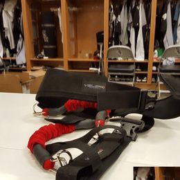 Autres articles de sport Système d'entraînement d'amélioration des mouvements de baseball et de softball comprenant une ceinture / un harnais de pied / une sangle de cheville 2 Bungee Cor Dhlnf