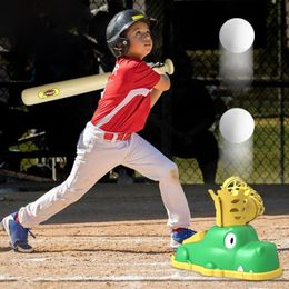 Andere sportartikelen Baseball Pitching Machine Praktische Baseball Launcher Sport Game Training Speelgoed Verjaardagscadeau voor Kid Girls and Boys 230613