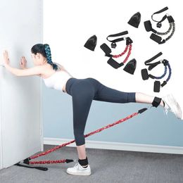 Autres articles de sport Bande de résistance d'entraînement de butin Jambe Puissance de la hanche Renforcer le système de ceinture de corde de traction Machine de câble Gym Entraînement à domicile Équipement de fitness 231201