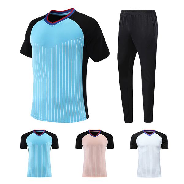 Autres articles de sport Uniforme d'arbitre de football coloré Femmes Hommes Maillot de football Maillot d'entraînement personnalisé Pantalon ou short 230904