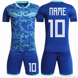 Autres articles de sport Maillots de football pour hommes sur mesure kit ensemble uniformes de football pour enfants Maillots de football pour adultes vêtements costume de sport pour enfant YL9205 230621