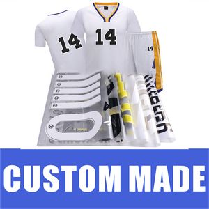 Andere sportartikelen DIY Custom Football Shoes Jersey Digitale naam van de sponsor Football Outfit Kinderuniformen Sporting Group Buy Thai Foo 230621