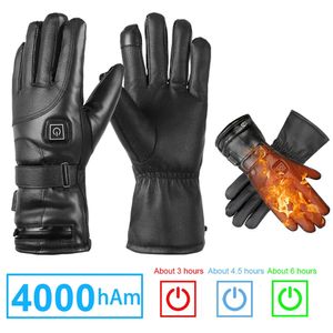 Autres articles de sport Gants chauffants électriques Heat Winter Sport USB Rechargeable Alimenté par batterie pour hommes Ski Moto Riding 231114