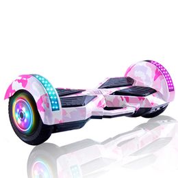Andere sportartikelen Modeontwerp Elektrisch Smart Balance Car Tweewielige Bluetooth Marquee Self Scooter 230706
