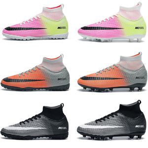 Otros artículos deportivos Moda Indoor Kid Soccer Shoes Niños Hombres Pro antideslizante Design Football Sneakers Training Cleats Sports Zapatillas De Deporte 230620