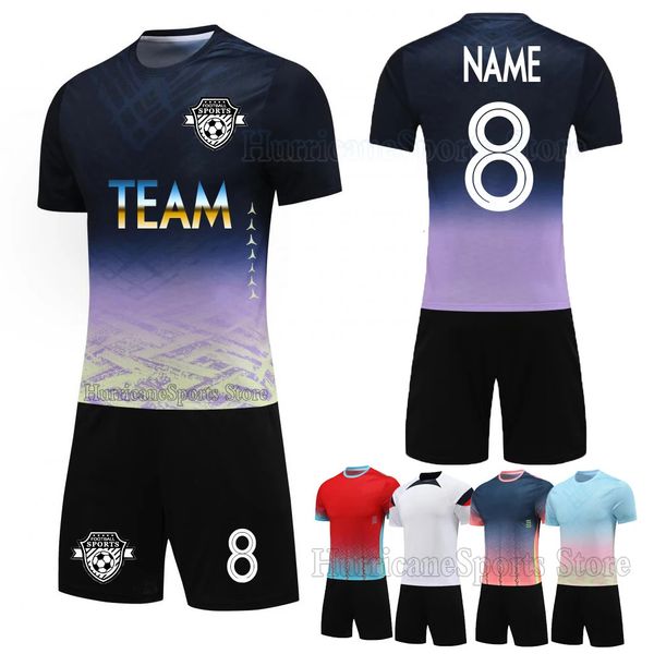 Otros artículos deportivos gratis Namenumber Kids Men Jerseys de fútbol Conjuntos de ropa de fútbol para adultos Uniformes para niños Camas de tee juveniles 231206