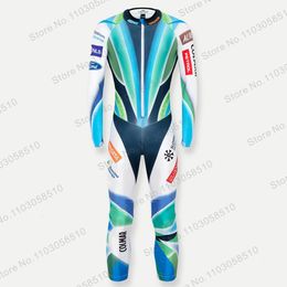 Andere sportartikelen GS Non Padded Speed Race Suit Performance MEN Skipakken Winter Flens Jumpsuits Downhill Set 231017