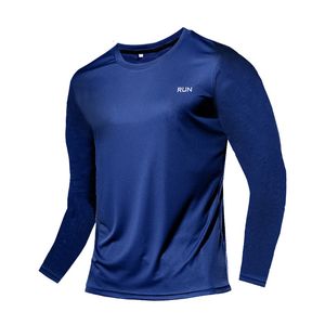 Autres articles de sport Ice Silk Manches longues Hommes Printemps Section mince Séchage rapide Respirant TShirt Simple Outdoor Casual Gym Vêtements Fitness Equipment 230621