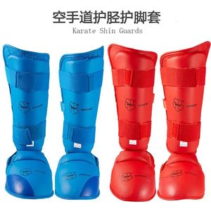 Andere sportartikelen Karate knie warmer taekwondo shin guard bokshandschoenen schacht voetbeschermer mannen sportsokken volwassen kinderen vechtsportuitrusting 230413