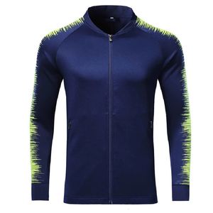 Autres articles de sport Veste de football pour hommes Chandails de football Vestes de sport Chemises de football à glissière Maillots Uniformes d'entraînement de futbol pour adultes 231206