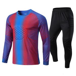 Otros artículos deportivos Uniforme de portero de fútbol para hombres Entrenamiento para niños Jersey de fútbol Ropa de uniforme Uniformes de fútbol de poliéster Conjuntos 231107