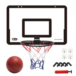 Andere sportartikelen Portable Funny Mini Basketball Hoop Toys Kit Indoor Home Fans sportspel speelgoed voor kinderen kinderen volwassenen 230307