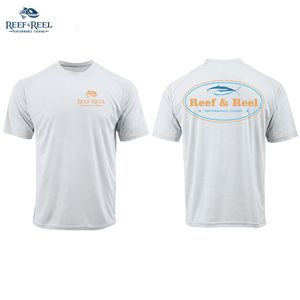 Andere sportartikelen REEF REEL Bescherming tegen de zon Vishemden Lichtgewicht viskleding met korte mouwen UPF 50 bescherming Camisetas De Pesca Tops 230617