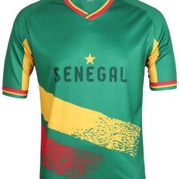 Autres articles de sport Maillot de l'équipe du Sénégal Taille européenne Hommes T-shirts T-shirt décontracté pour hommes Mode T-shirt Fans Jersey Streetwear Caputo 230617