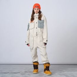 Autres articles de sport Combinaison de ski Pantalon de ski imperméable, résistant à l'usure et chaud, équipement 231017