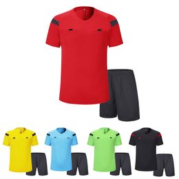 Andere sportartikelen Voetbalscheidsrechter uniformsets 0118 polyester scheidsrechteruniformen volwassenen heren voetbalscheidsrechter uniformsets 230915