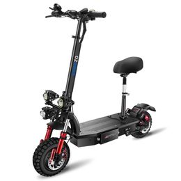 Autres articles de sport SONGZO Scooter électrique 5600w 11 pouces tout-terrain 85kmH avec siège de batterie au lithium 60v 30ah 231124