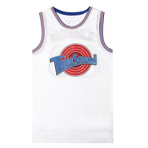 Autres articles de sport Sport Shirt Film Cosplay Costumes Jam # 1 BUGS # 10 LOLA TAZ Maillot de basket-ball Tissu cousu Tops Uniforme de sport 230620