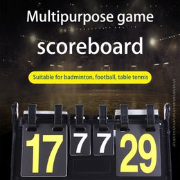 Tableau de score numérique à 4 chiffres Tableau de bord sportif Scorer spécifique au jeu Tennis de table Volleyball Badminton Tennis Football Scorer 230619