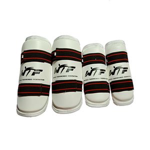 Autres articles de sport Taekwondo Équipement de protection Ensemble complet de protection des bras et des jambes Adulte Enfant Protéger Costume Gear Combat Karaté Protège-tibia de protection 230912