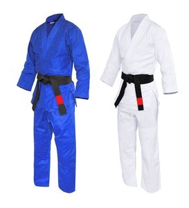 Autres articles de sport Tafon 450gsm Tops 240gsm Pantalons Judo Gi Arts martiaux Uniforme Bleach Kimono Single Weave Gi avec ceinture blanche 230912