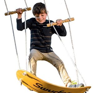 Andere sportartikelen The Original Stand Up Surfing Swing Houten Outdoor Kinderen en Volwassenen 230615