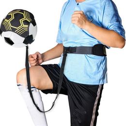 Andere sportartikelen Verbeterde professionele verstelbare elastische voetbal training riem swing riem ball device tas voetbal Auxiliary kick sport benodigdheden 230823