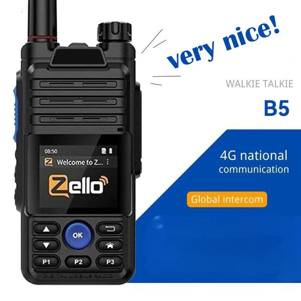 Autres articles de sport Talkie-walkie station mobile interphone global 4G Netcom complet avec Bluetooth wifi GPS 231110