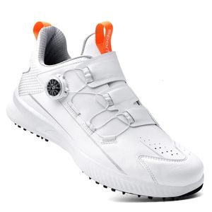 Autres articles de sport Chaussures de golf imperméables Hommes Taille 3647 Baskets de luxe en plein air Anti Slip Marche Qualité 231011