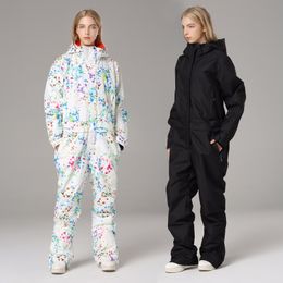 Otros artículos deportivos Traje de esquí impermeable Mono de snowboard con capucha Deporte Mono de nieve para mujer Traje de nieve para mujer al aire libre 230726