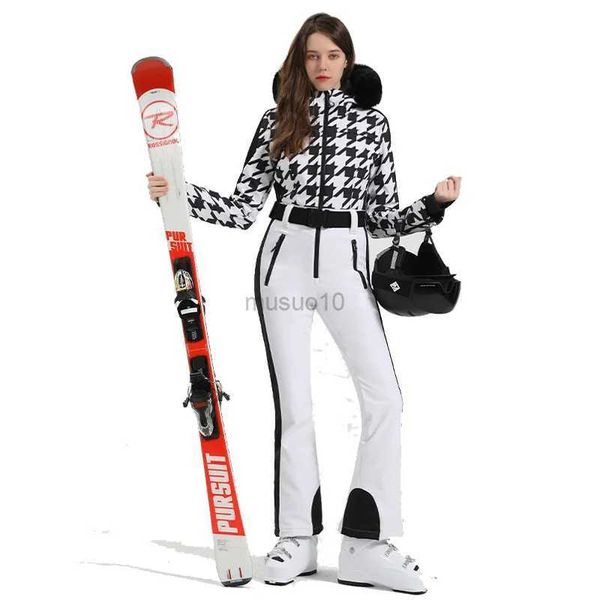 Autres articles de sport Combinaison de ski pour femmes et hommes Vêtements de snowboard Combinaison adulte Hiver Glace Neige Combinaison moulante Combinaisons 15K HKD231106