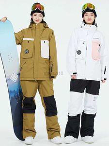 Overige sportartikelen Skipak voor dames Winter Buitensporten Waterdichte en warme overall Ski-jas en skibroek voor skiën en snowboarden HKD231106