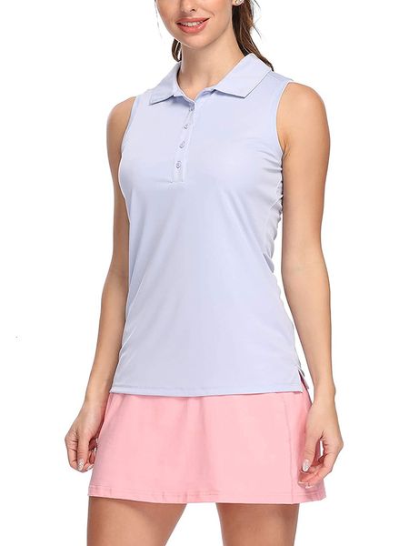 Autres articles de sport Polos pour femmes Chemises sans manches UPF 50 Séchage rapide Golf Tennis Athlétique Débardeurs Sports de plein air 230627