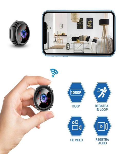 Autres produits de surveillance Small Camence Camera Wireless WiFi Surveillance Sécurité Antitheft 300 000 pixels 8G128 Go Memory Expans3774407