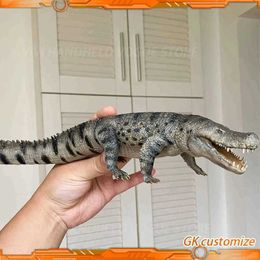 Otros juguetes 1/35 30 cm modelo de purussaurus juguete antiguo extinto modelo gk crocodilelo de crocodilelo gigante personalizado240502