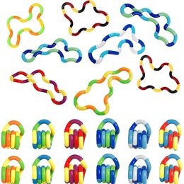 Otros juguetes 20PCS Multicolor Quiet Fidgets Unique Fidget Experience Anti Ansiedad Sensory Relax Educativo para niños Niños Adultos 230918