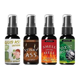 Ander speelgoed 30 ml Super stinkende vloeistof Scheet Vreselijke geur Spray Langdurig Halloween Prank Toy Adts Kinderen Spoof Geur Drop Delivery 18Izb