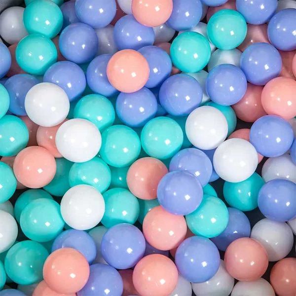 Autres jouets 50 morceaux de boules en plastique de bébé colorées eau piscine de piscine